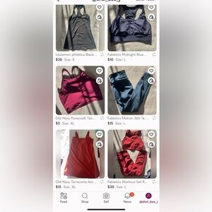 Giant Workout Bundle -Fabletics and Old Navy